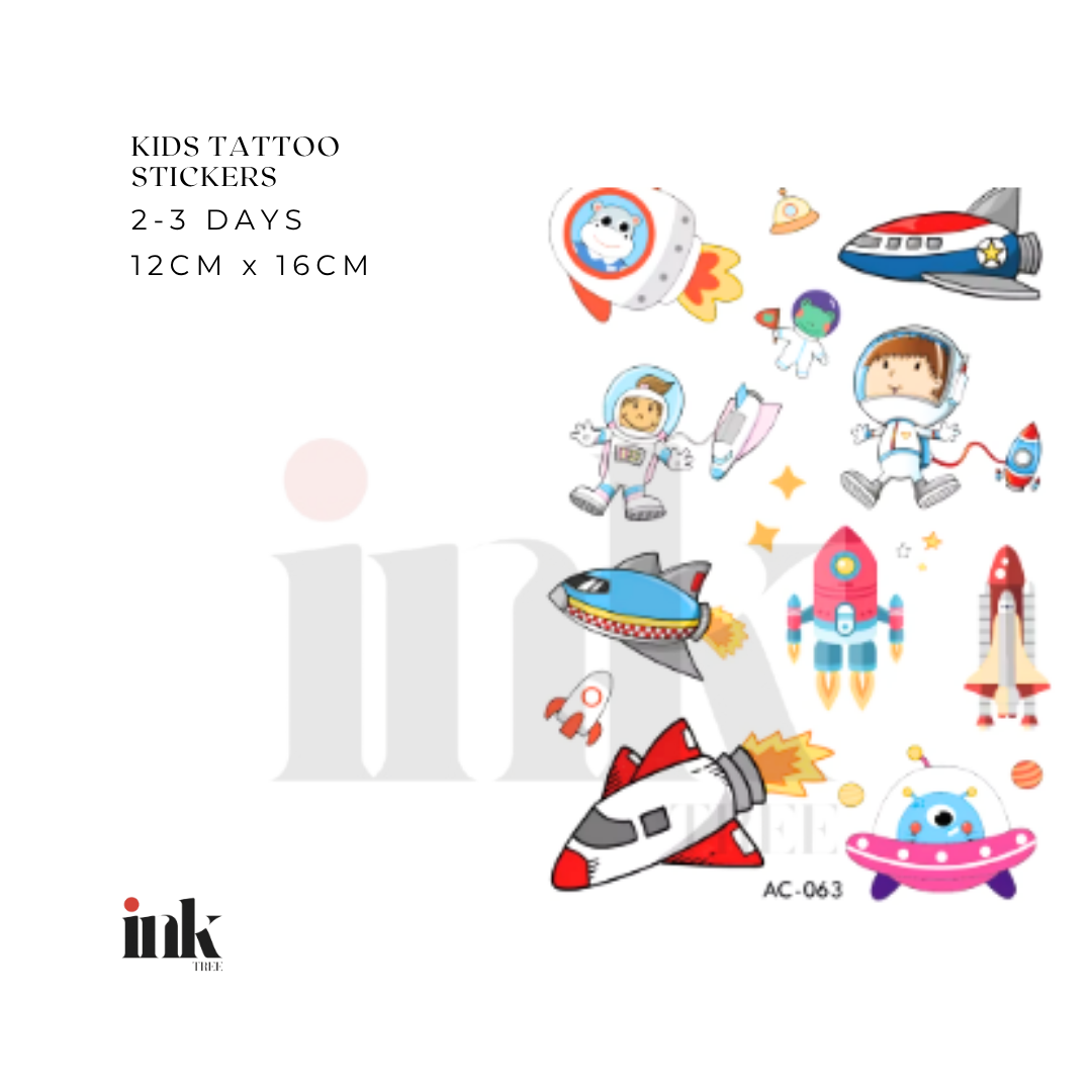 Astronaut Kids Stickers (2-3 days)