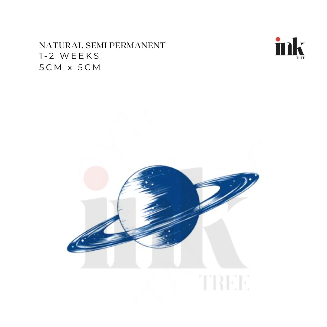 Planet Temporary Tattoo (Small)