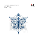 Geometric Butterfly Temporary Tattoo (Small)