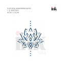 Lotus Flower Temporary Tattoo (Small)