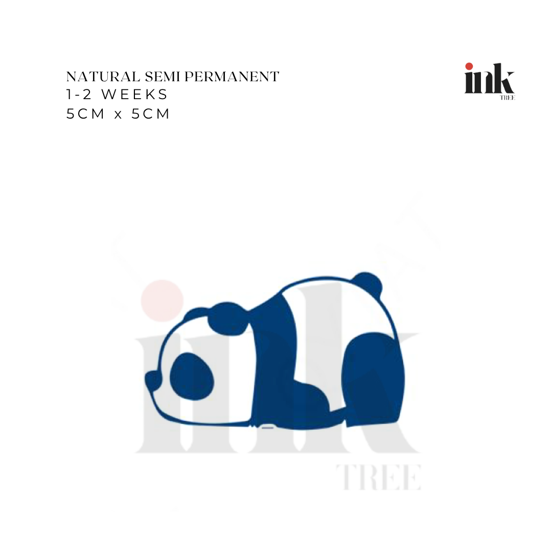 Panda Temporary Tattoo (Small)