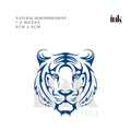 Tiger Face Temporary Tattoo (Small)