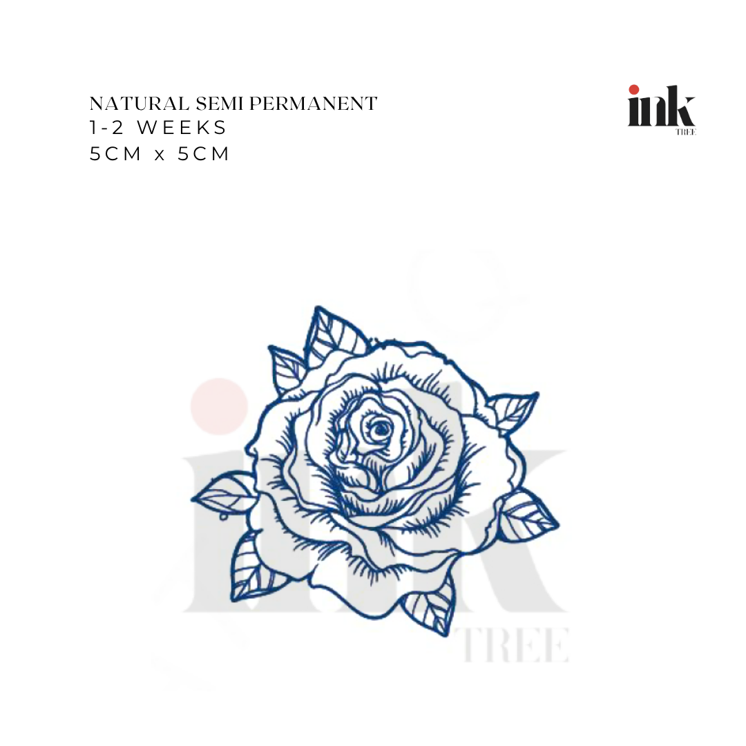 Flower Temporary Tattoo (Small)