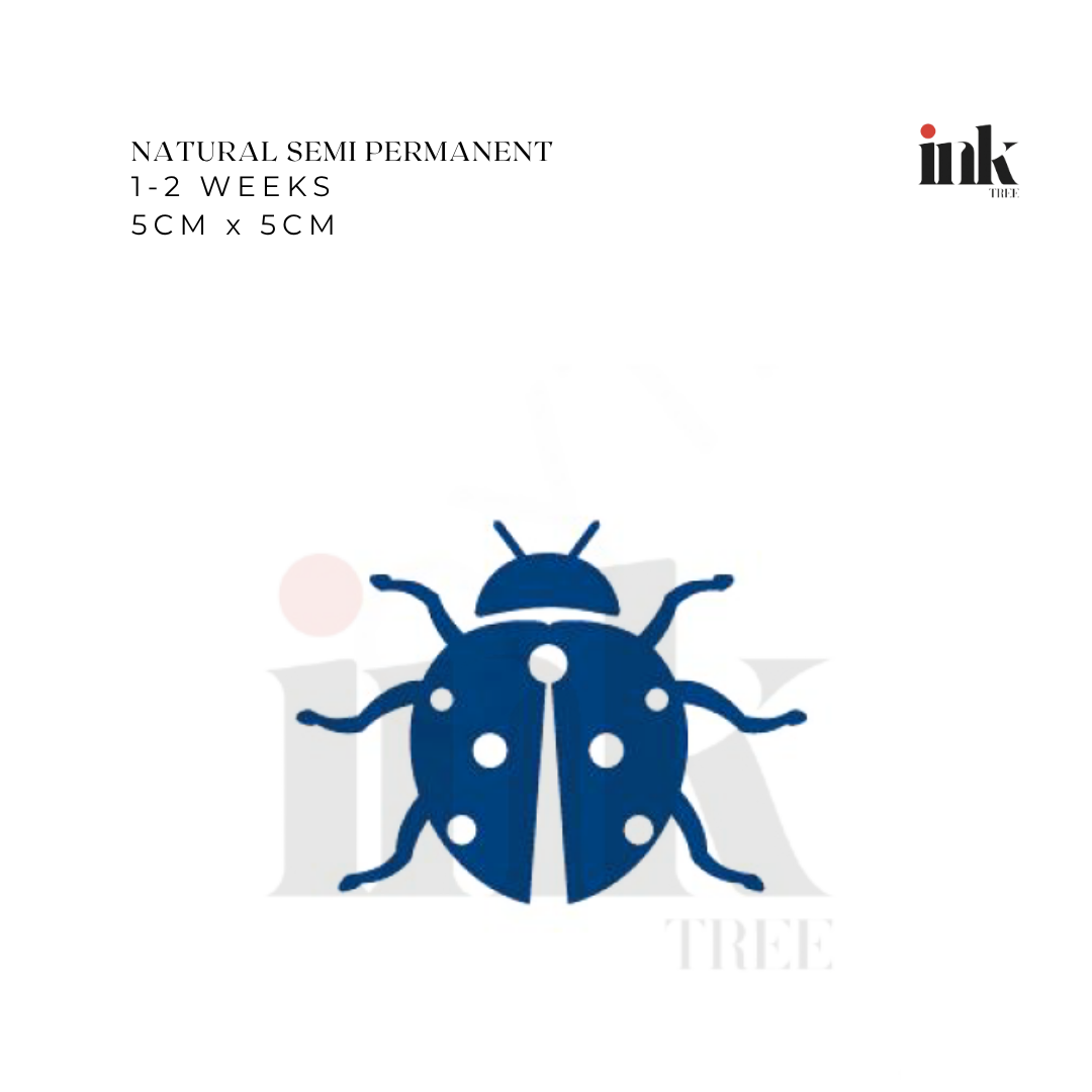 Ladybug Temporary Tattoo (Small)