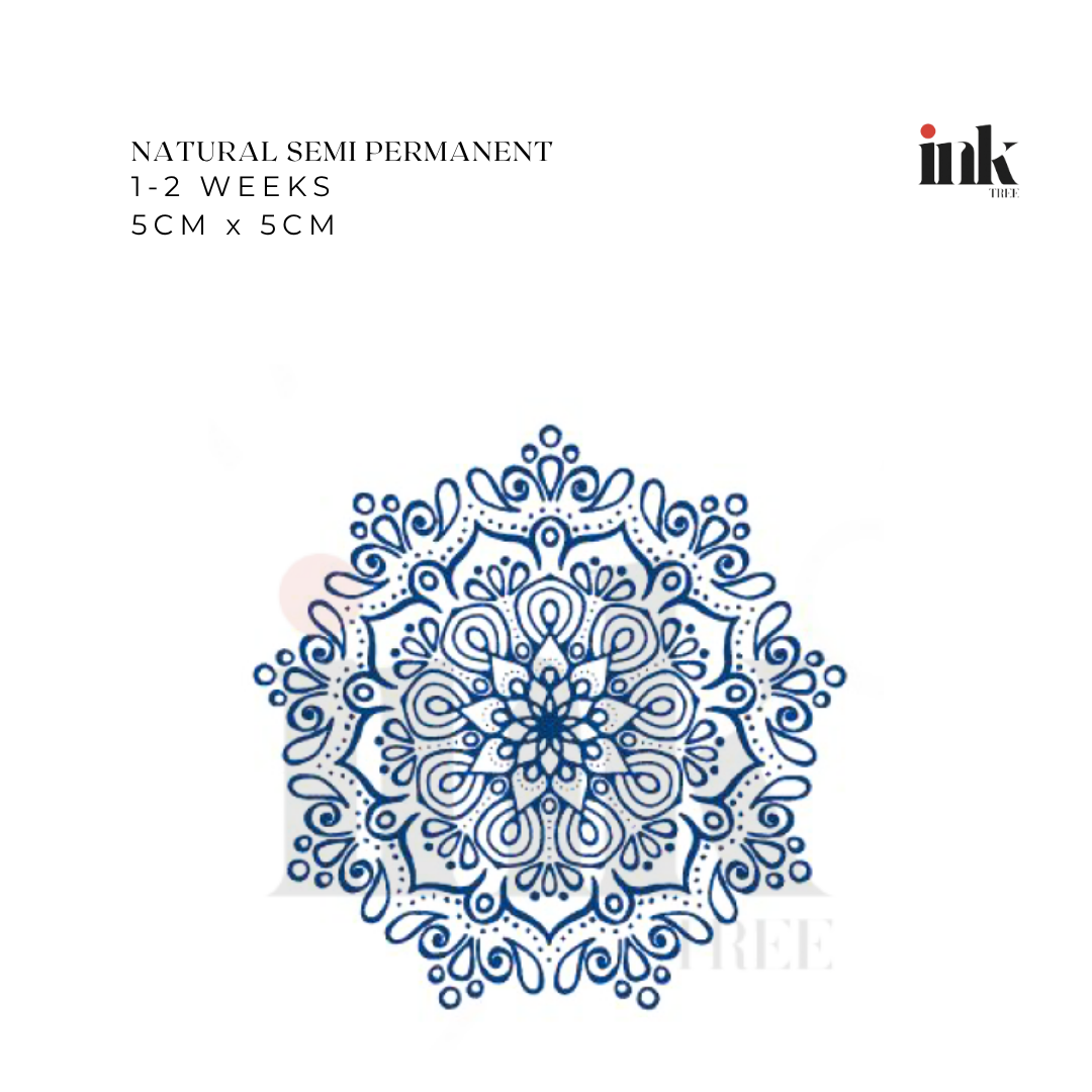 Mandala Temporary Tattoo (Small)