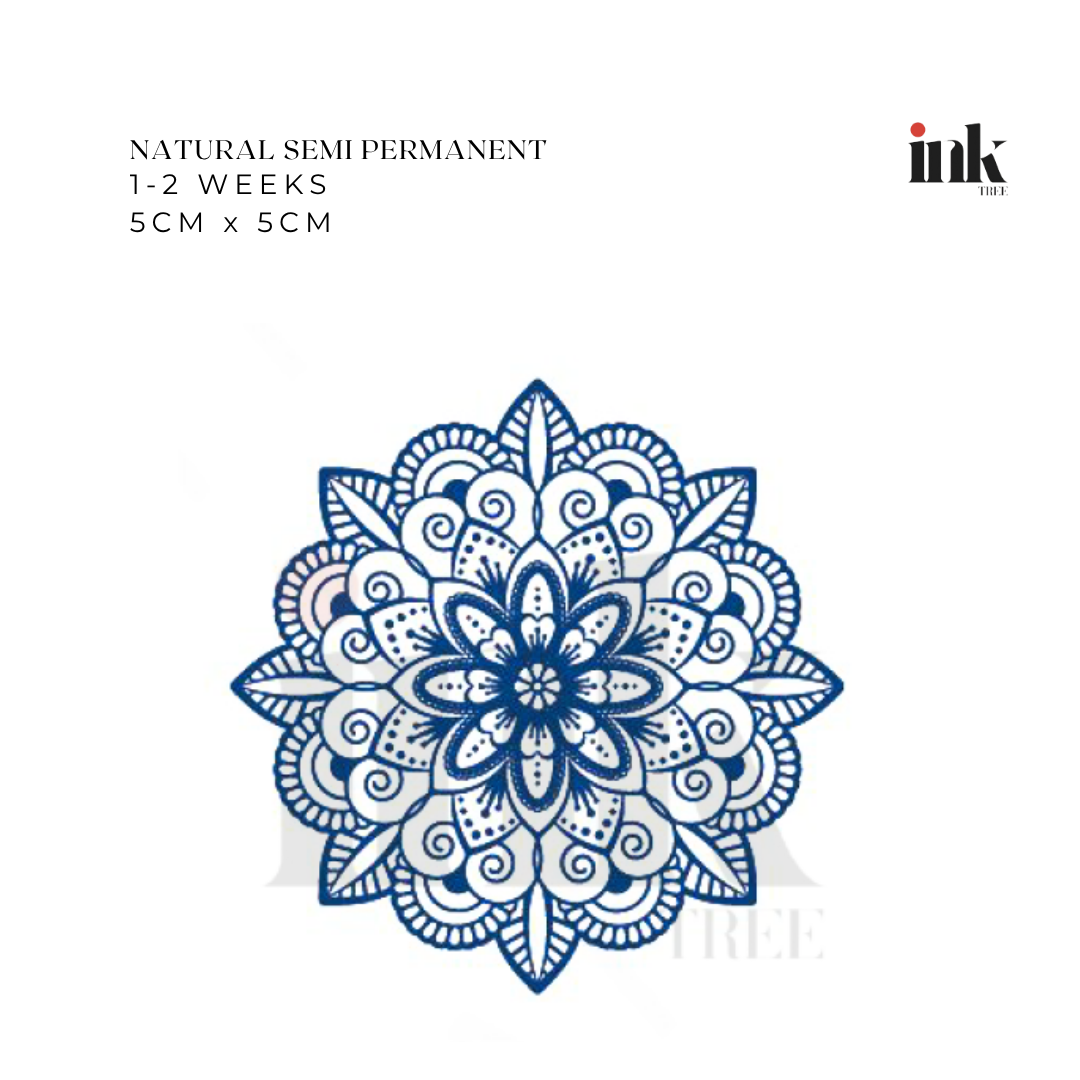 Mandala Temporary Tattoo (Small)