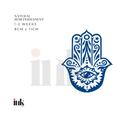 Hamsa Hand Temporary Tattoo (Medium)